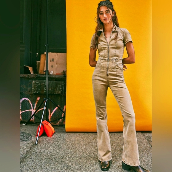 NWT Free People Jayde Jumpsuit - Picture 1 of 8